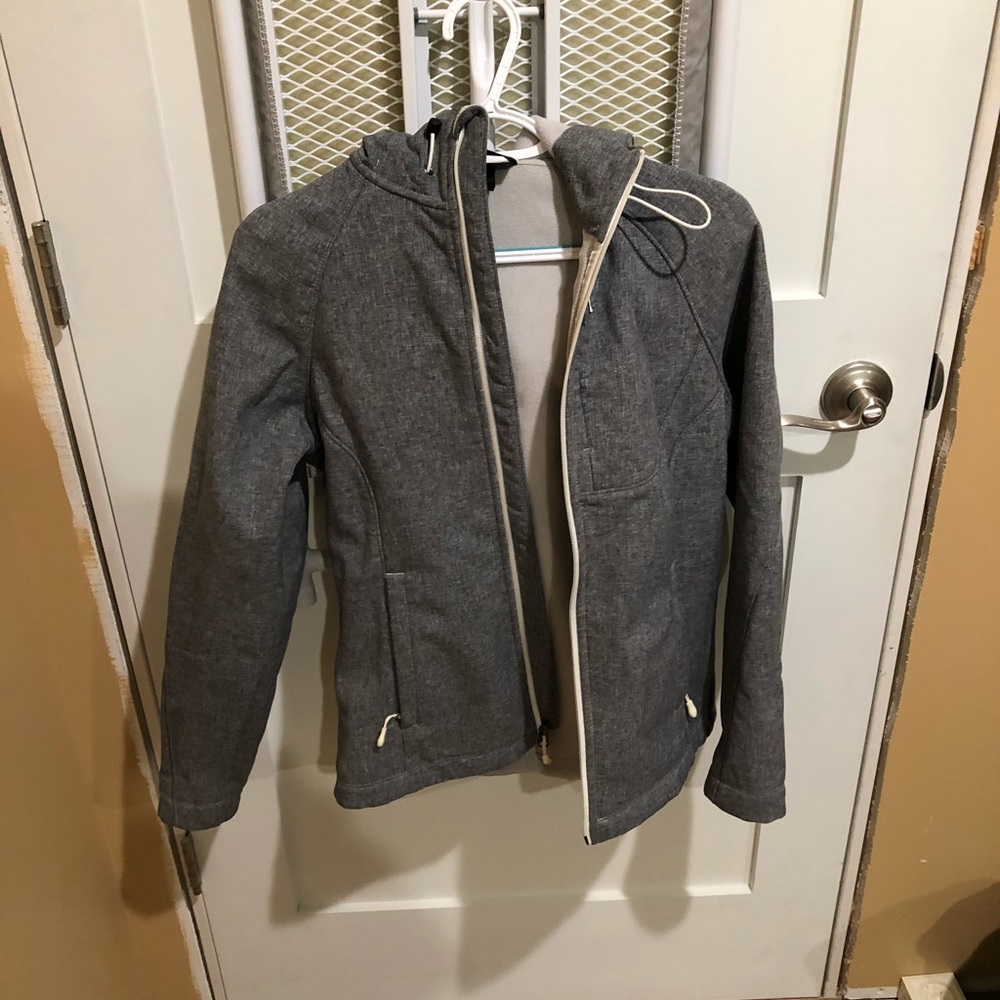 Grey fall jacket
